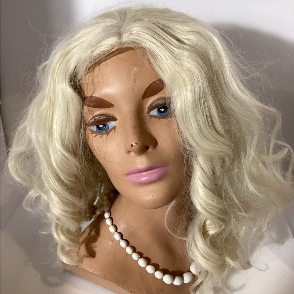 NIB Blonde Curly Wig for Women